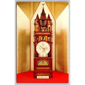 Postcard Pennsylvania Hershey Chocolate Town Apostolic Clock Jesus Christ Unpost